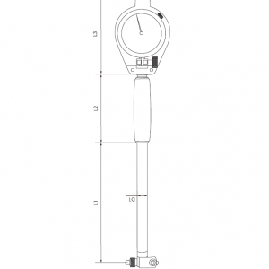 ASİMETO Mekanik Silindir Komparatörü 400-600mm